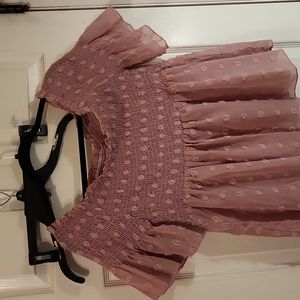 Shein Curve short sleeve top in size 1X